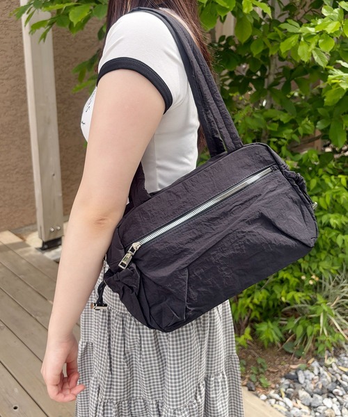 frunco(フランコ)の「【ZOZOTOWN限定】ナイロンボストンBAG(ボストンバッグ・レディース・ホワイト/ピンク/ブルー/ブラック・FREE)」の12枚目の写真