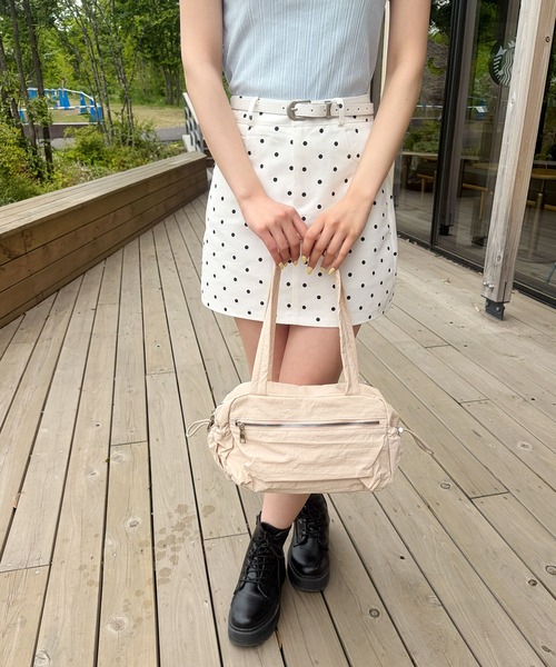 frunco(フランコ)の「【ZOZOTOWN限定】ナイロンボストンBAG(ボストンバッグ・レディース・ホワイト/ピンク/ブルー/ブラック・FREE)」の16枚目の写真