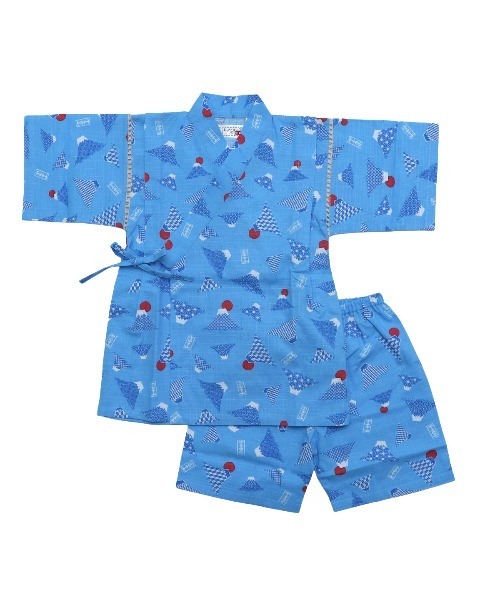 box408(ボックスヨンマルハチ)の「甚平 キッズ 男の子 上下セット 日本製生地 綿100% 子供(浴衣・キッズ・A/B/G/I/H/J/C/D/E/F/K/L/S/P/T/R/M/O/N/Q・100cm/110cm/120cm/130cm)」の16枚目の写真