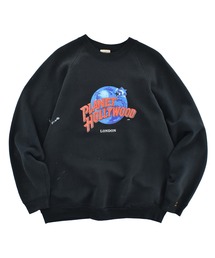 【USED】90’s PLANET HOLLYWOOD ロゴ スウェット