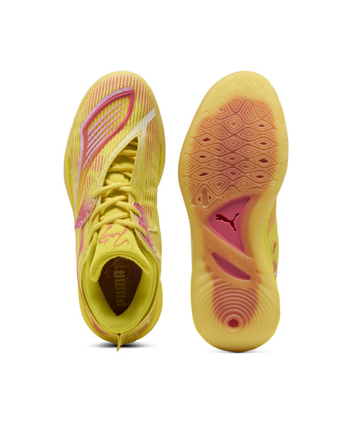 PUMA(プーマ)の「PUMA プーマ メンズ オールプロ ニトロ 2 ギディー バスケットボールシュー(スニーカー・メンズ・イエロー系その他2・27.5cm/28.0cm/28.5cm/26.0cm/25.5cm/27.0cm/26.5cm)」の4枚目の写真