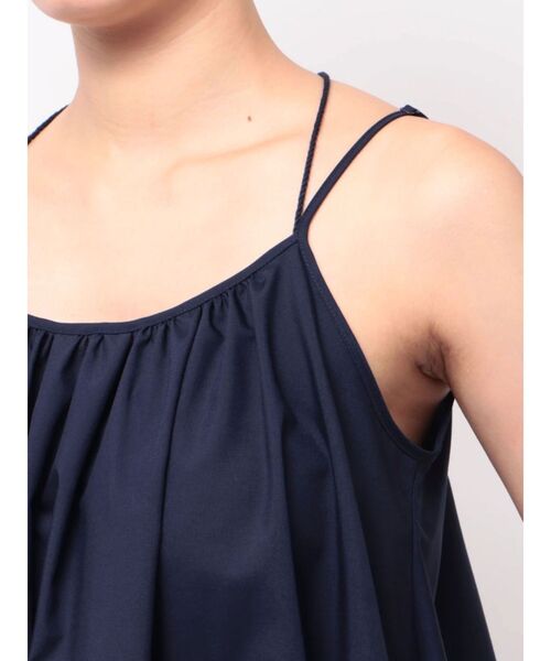 LAGUNAMOON(ラグナムーン)の「レースヘムチュニック 【夏服】 【レイヤードトップス】(キャミソール・レディース・ネイビー/オレンジ/ホワイト・FREE)」の16枚目の写真