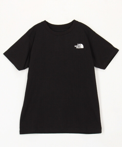 THE NORTH FACE（ザノースフェイス）の「限定展開 THE NORTH FACE/ザ・ノース・フェイス ショートスリーブバンダナスクェアロゴティー（キッズ）（Tシャツ/カットソー・キッズ・ブラック/ホワイト/ネイビー・140/130/#13/150）」の4枚目の写真
