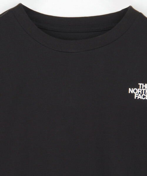 THE NORTH FACE（ザノースフェイス）の「限定展開 THE NORTH FACE/ザ・ノース・フェイス ショートスリーブバンダナスクェアロゴティー（キッズ）（Tシャツ/カットソー・キッズ・ブラック/ホワイト/ネイビー・140/130/#13/150）」の5枚目の写真