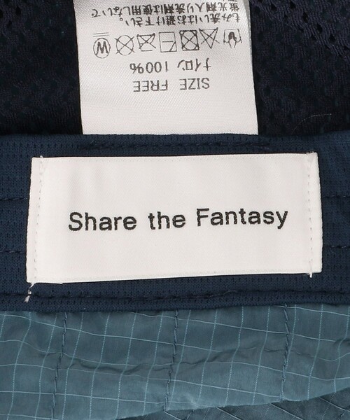 6(ロク)の「【別注】<Share the Fantasy for 6>SHADE CAP/キャップ(キャップ・レディース・ロイヤルブルー/ベージュ・FREE)」の15枚目の写真