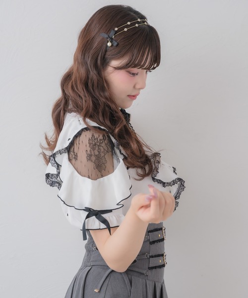 ROJITA(ロジータ)の「ハートドットブラウス(シャツ/ブラウス・レディース・ブラック/ピンク/ホワイト・FREE)」の19枚目の写真