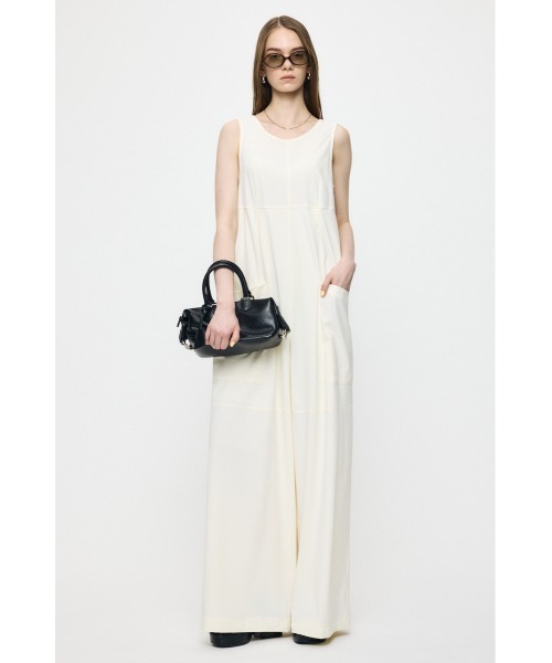 MOUSSY(マウジー)の「UV PROTECTION LOOSE オールインワン(つなぎ/オールインワン・レディース・オフホワイト/ブラック/ブラウン・1/2)」の15枚目の写真