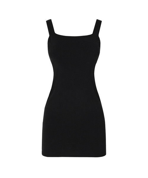 A.R.U(エイアールユー)の「SOFT LINE MINI DRESS(ワンピース・レディース・ピンク/ブラウン/ブラック・SMALL/MEDIUM)」の2枚目の写真