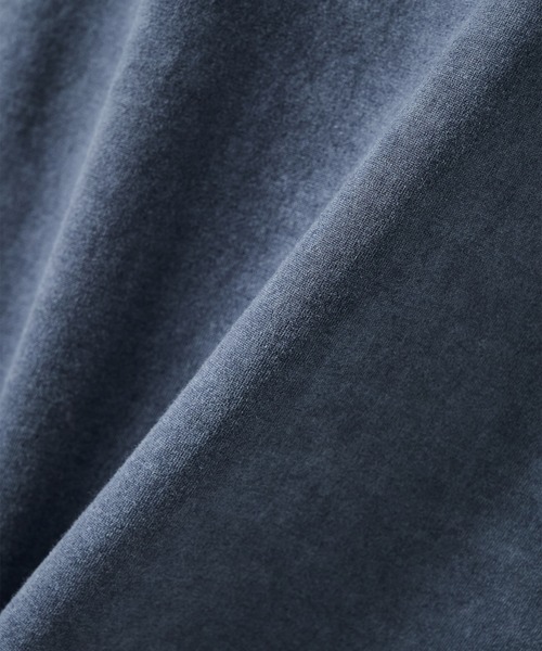 KANEMASA PHIL.(カネマサフィル)の「【KANEMASA PHIL.】36G Low Twist Garment Dye S/S Tee(Tシャツ/カットソー・メンズ・ネイビー/ホワイト/カーキ・XL/M)」の16枚目の写真