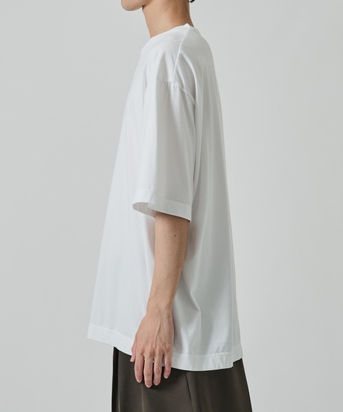 KANEMASA PHIL.(カネマサフィル)の「【KANEMASA PHIL.】36G Low Twist Garment Dye S/S Tee(Tシャツ/カットソー・メンズ・ネイビー/ホワイト/カーキ・XL/M)」の6枚目の写真