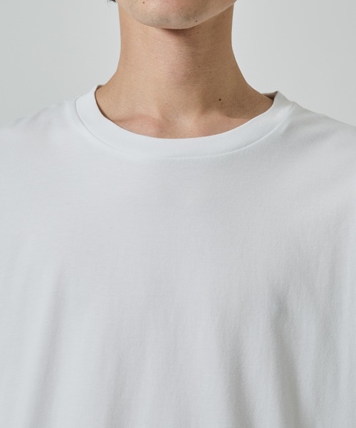 KANEMASA PHIL.(カネマサフィル)の「【KANEMASA PHIL.】36G Low Twist Garment Dye S/S Tee(Tシャツ/カットソー・メンズ・ネイビー/ホワイト/カーキ・XL/M)」の11枚目の写真