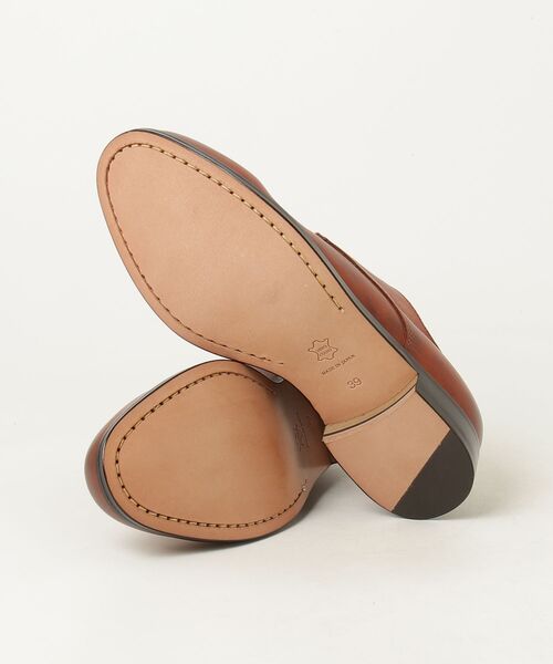 STUDIOUS(ステュディオス)の「DERBY PLAIN TOE SHOES(ドレスシューズ・メンズ・キャメル・7)」の3枚目の写真