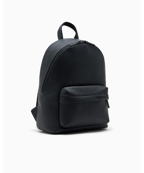 ARMANI EXCHANGE（アルマーニエクスチェンジ）の「【A|X アルマーニ エクスチェンジ】＜オンライン限定＞AXロゴ ラウンドシェイプ バックパック（バックパック/リュック・メンズ・ブラック・FREE）」の2枚目の写真
