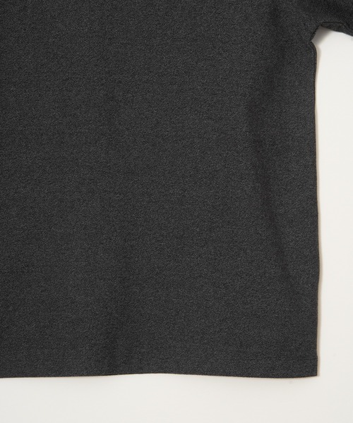 ikka(イッカ)の「ドライ梨地七分袖Tシャツ(Tシャツ/カットソー・メンズ・ベージュ/ブラック/ネイビー・M/XL/L/S)」の10枚目の写真