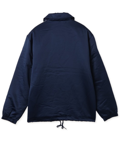 adidas(アディダス)の「adidas 3 STRIPES SATIN PADDED JACKET / アディダス 3ストライプス サテン パデッド ジャケット(その他アウター・メンズ・ネイビー・S/M/L/XL/XXL)」の10枚目の写真
