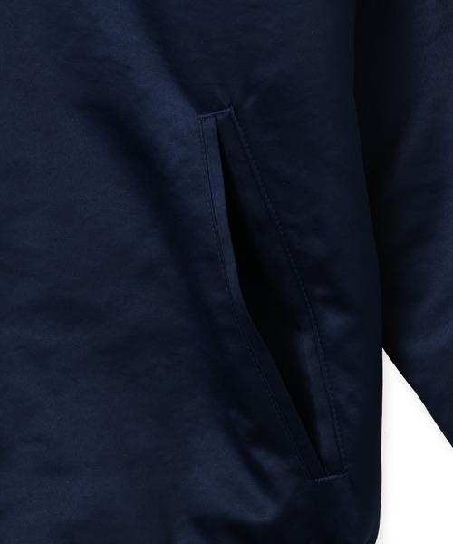 adidas(アディダス)の「adidas 3 STRIPES SATIN PADDED JACKET / アディダス 3ストライプス サテン パデッド ジャケット(その他アウター・メンズ・ネイビー・S/M/L/XL/XXL)」の7枚目の写真