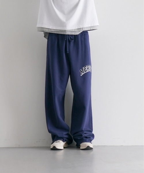 Basketcase(バスケットケース)の「Basketcase Mercy, lounge pants(スウェットパンツ・メンズ・ネイビー・SMALL)」の3枚目の写真
