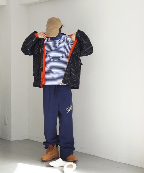 Basketcase(バスケットケース)の「Basketcase Mercy, lounge pants(スウェットパンツ・メンズ・ネイビー・SMALL)」の4枚目の写真