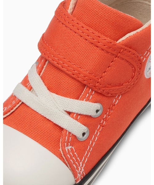 CONVERSE ALL STAR（コンバースオールスター）の「BABY ALL STAR  V-1 / ベビー　オールスター　Ｖ－１（スニーカー・キッズ・オレンジ・6/8/6.5/5/7/7.5/5.5）」の9枚目の写真