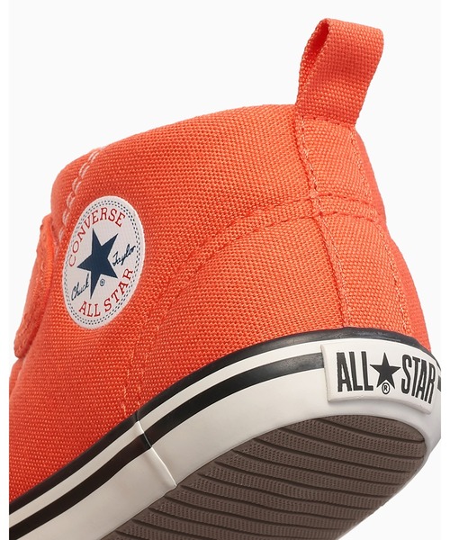 CONVERSE ALL STAR（コンバースオールスター）の「BABY ALL STAR  V-1 / ベビー　オールスター　Ｖ－１（スニーカー・キッズ・オレンジ・6/8/6.5/5/7/7.5/5.5）」の6枚目の写真