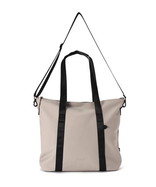 GASTON LUGA(ガストンルーガ)の「GASTON LUGA/ガストンルーガ/Dash - Shopper(トートバッグ・メンズ・グレー/ベージュ/ブラック・F)」の2枚目の写真