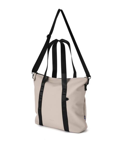 GASTON LUGA(ガストンルーガ)の「GASTON LUGA/ガストンルーガ/Dash - Shopper(トートバッグ・メンズ・グレー/ベージュ/ブラック・F)」の5枚目の写真