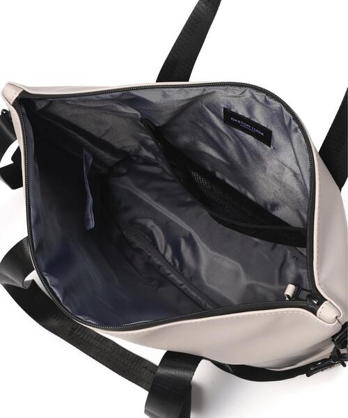 GASTON LUGA(ガストンルーガ)の「GASTON LUGA/ガストンルーガ/Dash - Shopper(トートバッグ・メンズ・グレー/ベージュ/ブラック・F)」の16枚目の写真