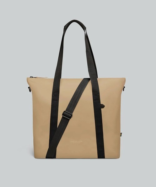 GASTON LUGA(ガストンルーガ)の「GASTON LUGA/ガストンルーガ/Dash - Shopper(トートバッグ・メンズ・グレー/ベージュ/ブラック・F)」の3枚目の写真