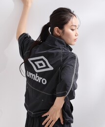 OPAQUE.CLIP（オペークドットクリップ）の「◆【umbro／アンブロ】シアーナイロン5分袖ZIPアップブルゾン（ブルゾン）」