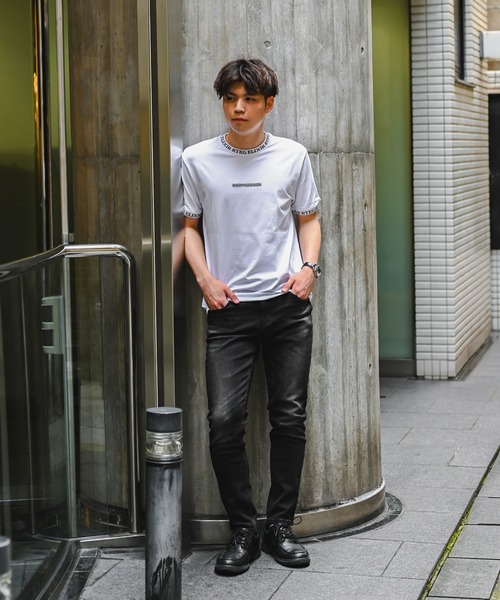 adamsJUGGLER（アダムスジャグラー）の「RTEGエッセンシャルフェードデニムロングパンツ（デニムパンツ・メンズ・ブラック/インディゴブルー・XL/L/M）」の17枚目の写真