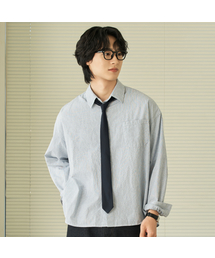 26 SS セミクロップライトウェイトストライプシャツ (5カラー)