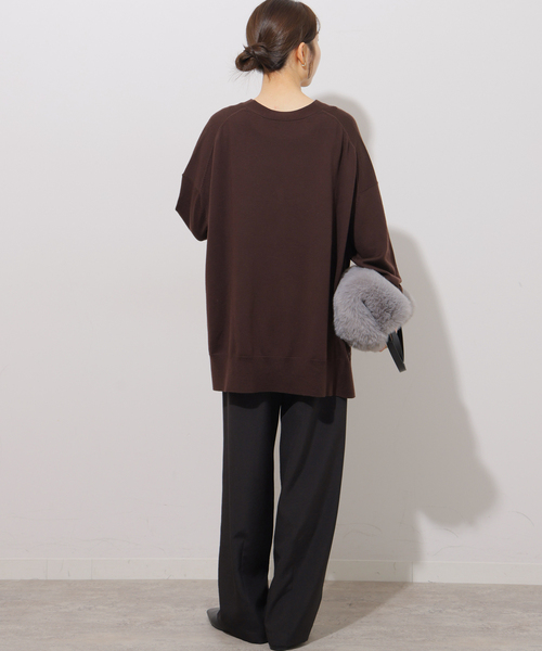 JOURNAL STANDARD relume（ジャーナルスタンダード　レリューム）の「《WEB限定追加3》［2点セット］タンブラーバンドカラーセットアップ（その他パンツ・レディース・ネイビー/ブラック・38/36）」の11枚目の写真