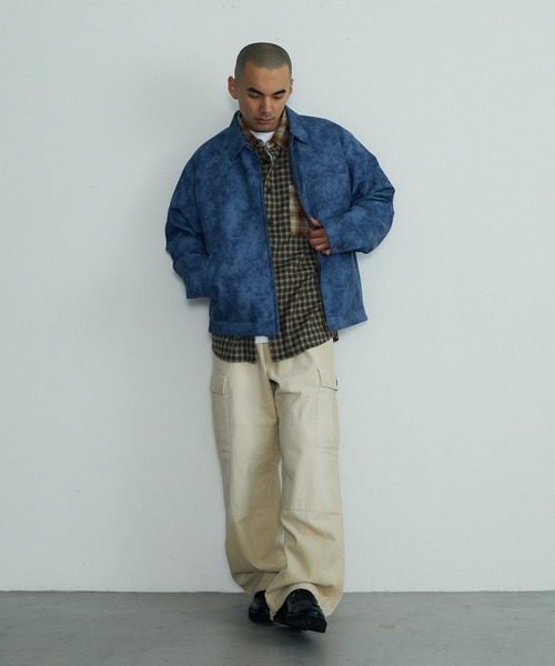 XLARGE(エクストララージ)の「PLAID PANEL L/S SHIRT(シャツ/ブラウス・メンズ・ネイビー/ブラウン・S/M/L/XL)」の6枚目の写真