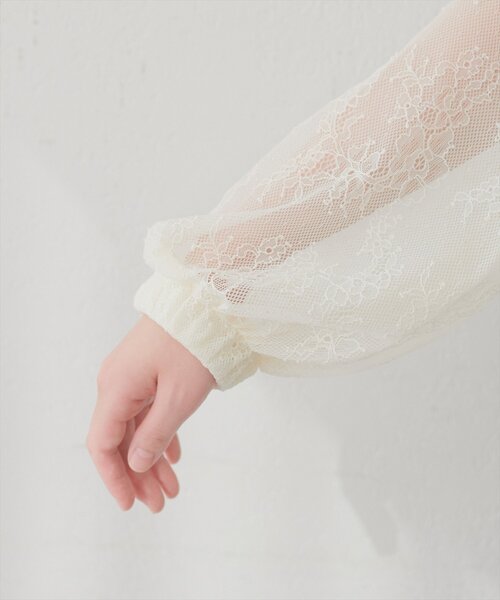 natural couture(ナチュラルクチュール)の「スタンドショートブルゾン(ブルゾン・レディース・アイボリー/グレー/ブルー/ブラック・FREE)」の18枚目の写真
