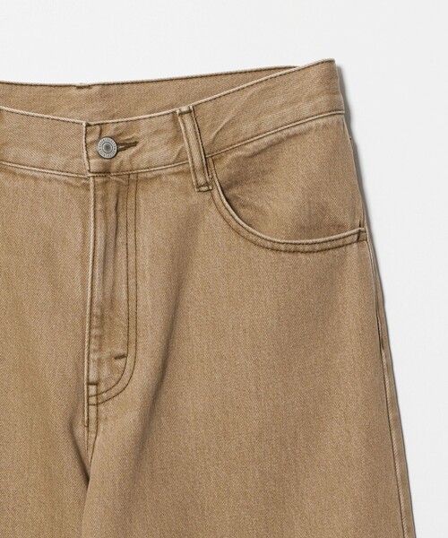 BEAUTY&YOUTH UNITED ARROWS（ビューティーアンドユースユナイテッドアローズ）の「コットン ワイドフレア デニムパンツ（デニムパンツ・レディース・ブラウン系・S/XS/M）」の4枚目の写真
