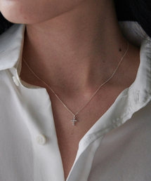 M.C-N-10 Flower Cubic Point Necklace（ネックレス）｜AG47（エイジー