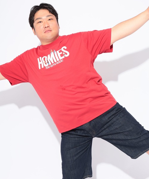 B&T CLUB(ビーティークラブ)の「Tシャツ 半袖 メンズ 大きいサイズ 人物刺繍×ロゴプリント クルーネック カットソー B&T CLUB (ビーアンドティークラブ)(Tシャツ/カットソー・メンズ・ホワイト・X4(8L~9L)/X3(6L~7L)/X2(4L~5L)/X1(3L~4L))」の18枚目の写真