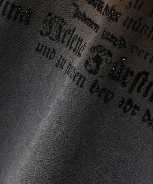 DANKE SCHON(ダンケシェーン)の「DankeSchon/ダンケシェーン/GRADATION RHINESTONE M(Tシャツ/カットソー・メンズ・ブラウン/ブラック・M/L)」の17枚目の写真