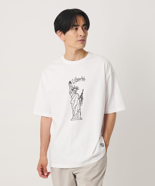 ESPOIR(エスポワール)の「<ESPOIR>Statue of Liberty Tシャツ(Tシャツ/カットソー・メンズ・ブラック/ホワイト・XL/L/M)」の15枚目の写真