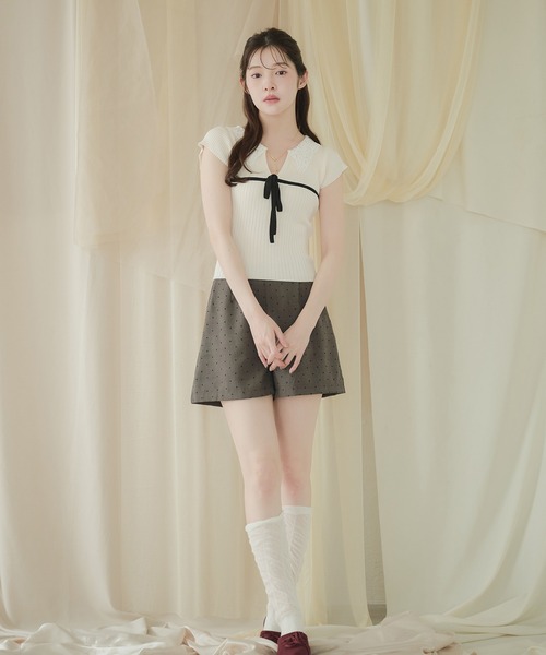 fupel(フぺル)の「ribbon pants setup / リボンパンツセットアップ(セットアップ・レディース・ベージュ/その他・FREE)」の21枚目の写真