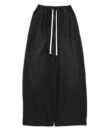 【my beautiful landlet】 DAMAGE SWEAT WIDE PANTS