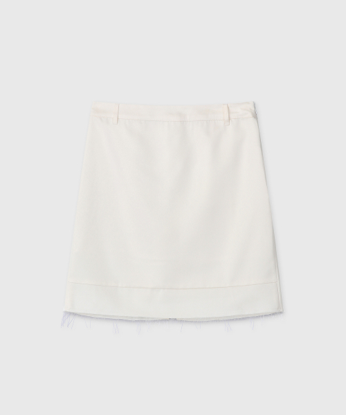 DIVEIN WOMEN（ダイブイン ウーマン）の「SATIN MIDI SKIRT (IVORY)（スカート・レディース・その他・1/2）」の2枚目の写真