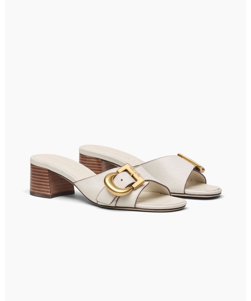 MARC JACOBS(マークジェイコブス)の「THE DOLL HEELED SANDAL/ザ ドール ヒールド サンダル(サンダル・レディース・ブラック/ホワイト・36/35/38/37/40/39)」の1枚目の写真