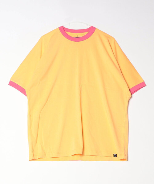 fridge(フリッジ)の「【PHINGERIN】フィンガリン MONO SEAM RINGER T-SHIRT(Tシャツ/カットソー・メンズ・オレンジ・MEDIUM/LARGE)」の1枚目の写真