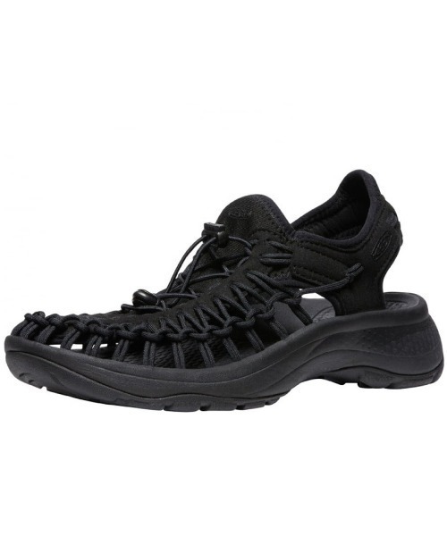 KEEN(キーン)の「キーン KEEN UNEEK ASTORIA(サンダル・レディース・ブラック×ブラック・24.0cm/23.5cm/23.0cm)」の1枚目の写真