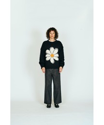 THRIFTY LOOK / スリフティールック HAND KNIT ROLLNECK SWEATER ハンドニット ロールネックセーター