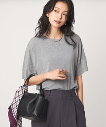 シャイニーラメ ショートスリーブ カットソー