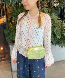 HELLO.SANFRANCISCO | 【HELLO.SANFRANCISCO】シアードットフリルTEE(Tシャツ/カットソー)
