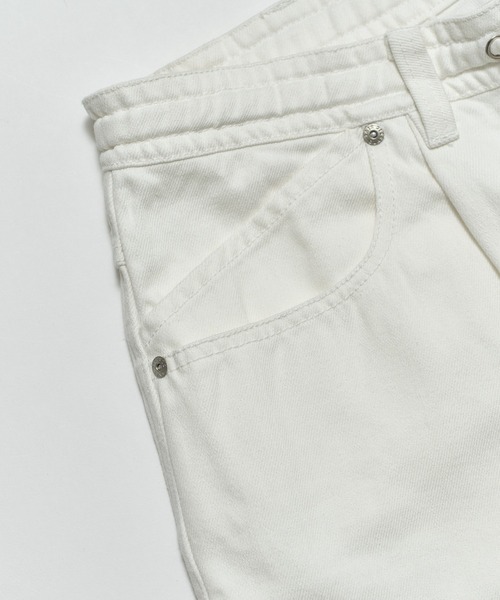 bal(バル)の「OVER SIZED DENIM SHORT(デニムパンツ・メンズ・ブラック/ホワイト・3/2/1)」の10枚目の写真