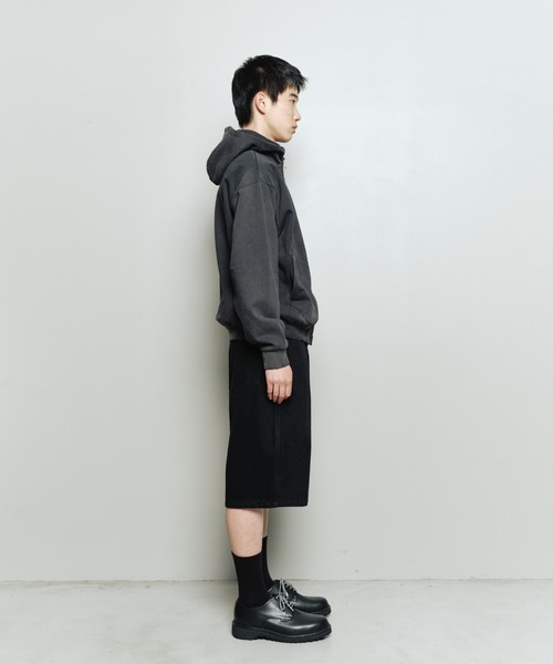 bal(バル)の「OVER SIZED DENIM SHORT(デニムパンツ・メンズ・ブラック/ホワイト・3/2/1)」の19枚目の写真